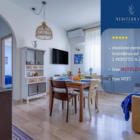 아파트 Mediterranea Apartment- Station - Free Wifi&netflix 바리