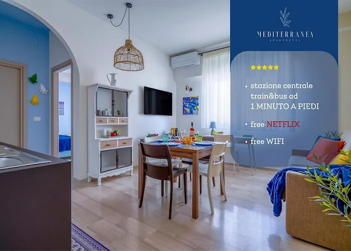 Апартаменты Mediterranea Apartment- Station - Free Wifi&netflix Бари
